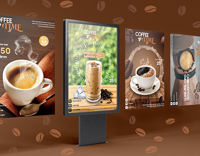 'Coffee Time' Poster Design