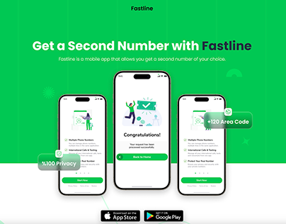 Project thumbnail - Fastline Landing Page