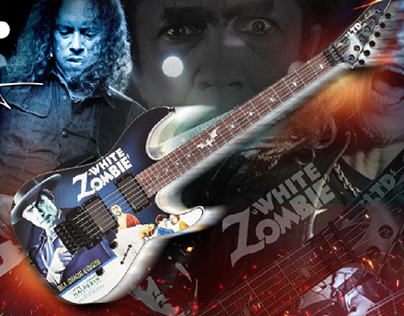 kirk Hammett White Zombie Promo