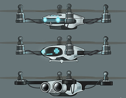 DRONE MASCOTTE - Concept