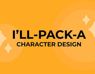 I'LL-PACK-A CHARACTER DESIGN