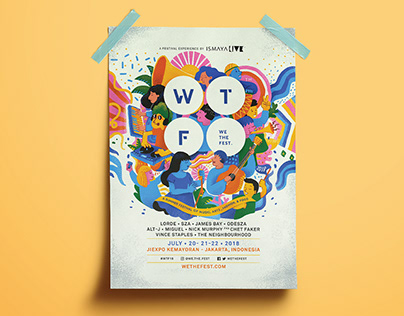 We The Fest 2018 - Poster Contest Winner