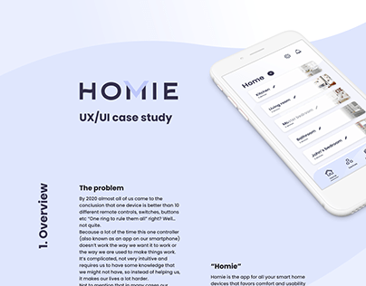 Homie | UX UI case study
