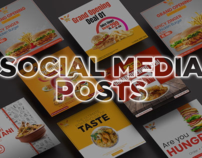 Restaurant Social Media Posts