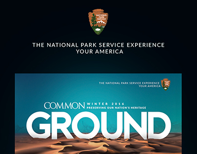 National Park Service Magazine Design