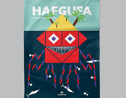 Hafgufa - Affiche thématique Oceatika