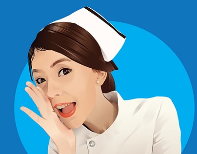 A vector illustration for Nurse