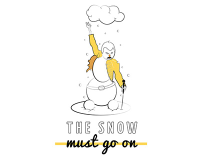 The snow must go on