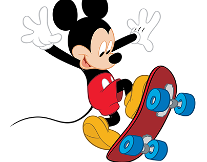 Unused Disney Skate Board Collaboration