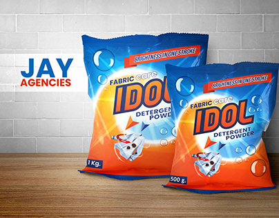 Idol Detergent Powder - Packaging Design