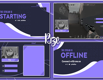 DOWNLOAD FREE STREAM OVERLAY TEMPLATE