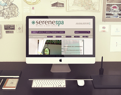 Serene Spa Website Design