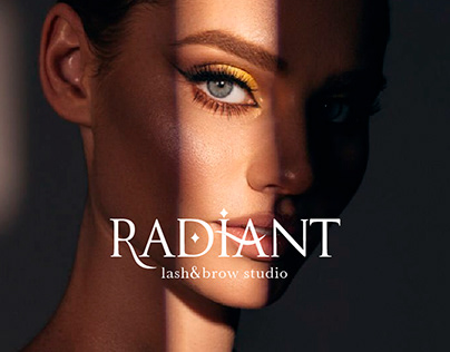 Logo for lash and brow studio