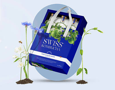 Swiss Kombucha Packaging