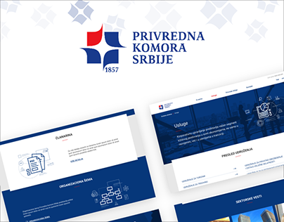 Serbian Chamber of Commerce - Website redesign