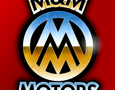 M&M Motors Garage Logo