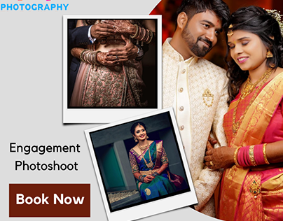 Engagement photoshoot with professional photographer