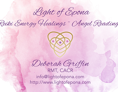 Light of Epona Business Card and Banner
