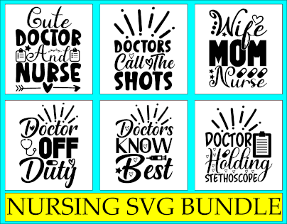 Nursing SVG Bundle