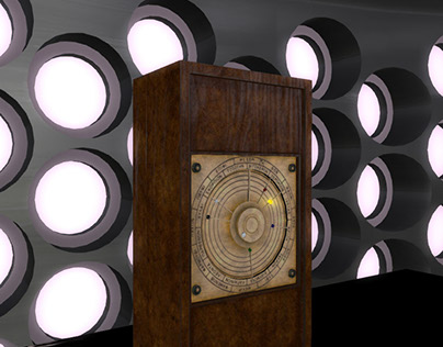 Clock based on the Antikythera Mechanism