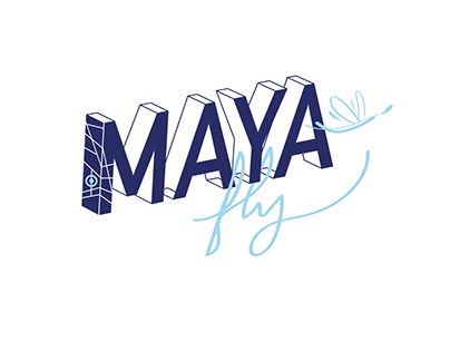 Mayafly / logo et carte de visite