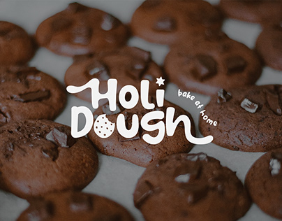HOLIDOUGH cookie dough | LOGO DESIGN & BRAND IDENTITY