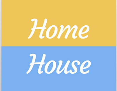 Home House Logo Brand Identity