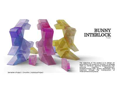 BUNNY INTERLOCK | Kids Toy Design