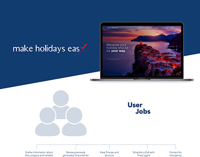Make Holidays Easy | Website UI/UX