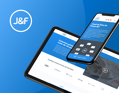 J&F - Website UI/UX redesign