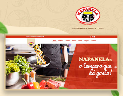 Website - Temperos Napanela
