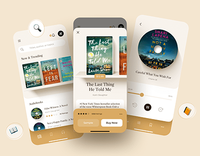 Book Web Store / Mobile App Concept