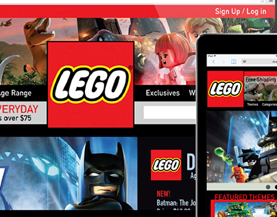 LEGO Shop website, Redesigned