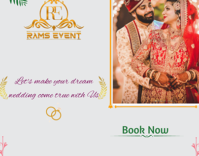 Lets make your dreams wedding with Rams Event.