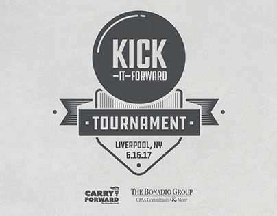 Kick-It-Forward T-shirt Illustration