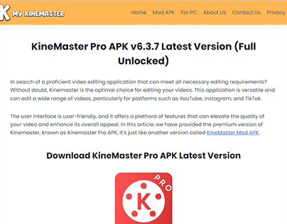 Kinemaster Projects | Photos, videos, logos, illustrations and branding on  Behance