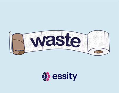Waste campaign Essity Valls