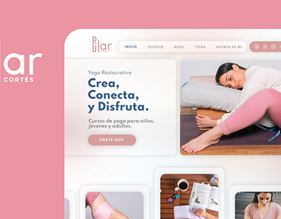 Página Web para Pilar Cortés