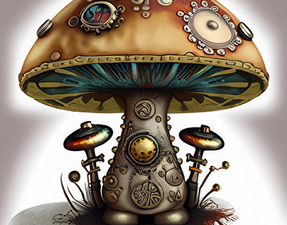 Steampunk Mushroom