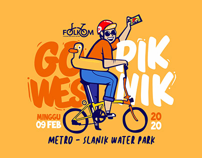 A branding project for Folding Bike Community 'FOLKOM'