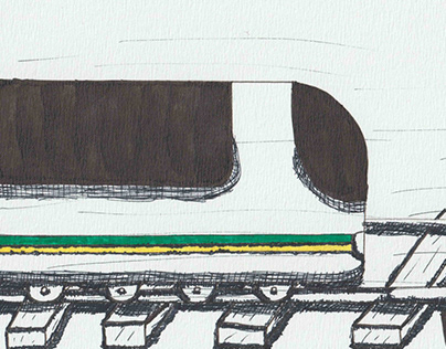 Cartoon - Locomotiva Brasil.