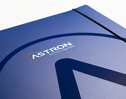 Astron folder design and printing