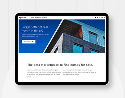 Real Estate - Free Bootstrap 4 Template