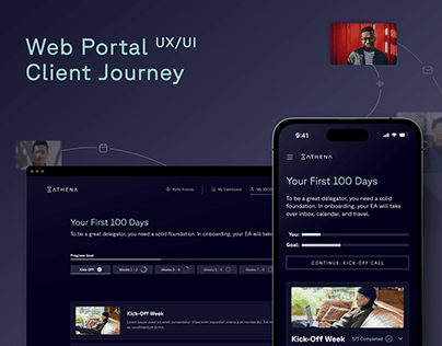 Web Portal - Client Onboarding Journey