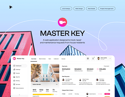 Master Key – Property Management Web Application