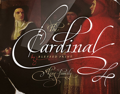Cardinal - italic script trio