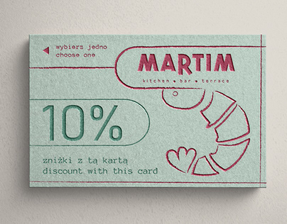DISCOUNT CARD FOR RESTAURANT