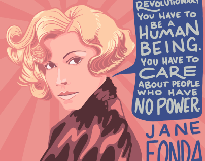 Jane Fonda Portrait