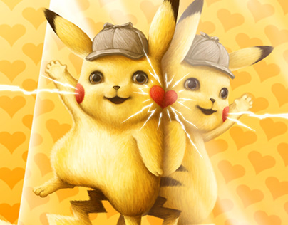 Pokémon: Detective Pikachu, for Valentine's Day, 2019.