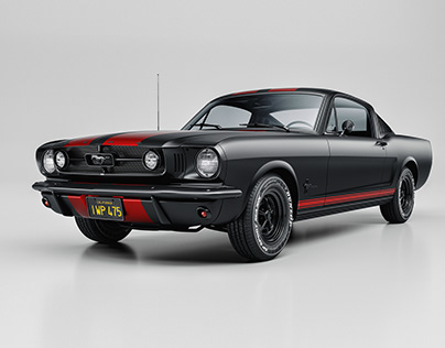 Ford Mustang Fastback 1965 (CGI)